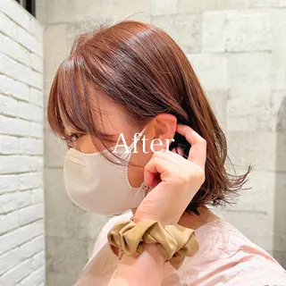 ミディアム カラー レディースヘア💫 加藤たいが🐯のヘアスタイル