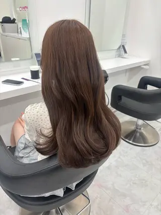 ロング カラー 🤍レイヤー/顔周り /hirari🤍のヘアスタイル