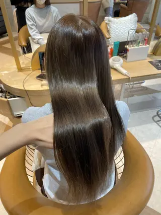 ロング Lond Alexia所属・sakura/韓国 ガーリー/ワンホンのヘアスタイル