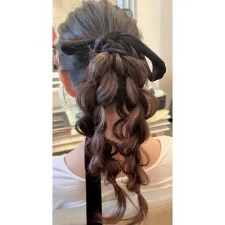 ロング 若井 春実のヘアスタイル