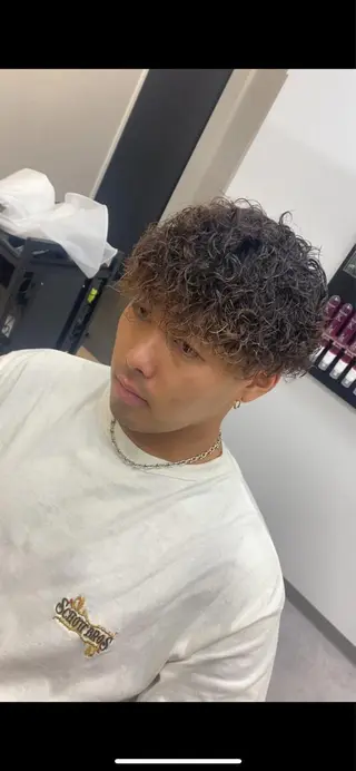 ロング パーマ メンズ men'slapis YUTOのヘアスタイル