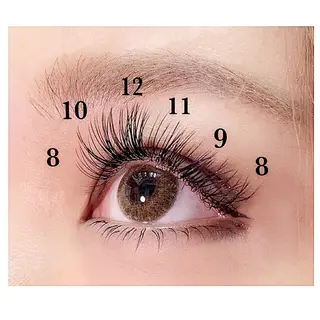 マツエク・マツパ ほのか 梅田店チーフのマツエク・マツパデザイン