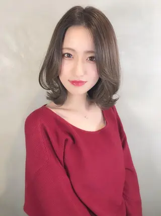 ミディアム カラー 大西 直人のヘアスタイル
