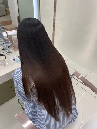 ロング 松田 佑月のヘアスタイル