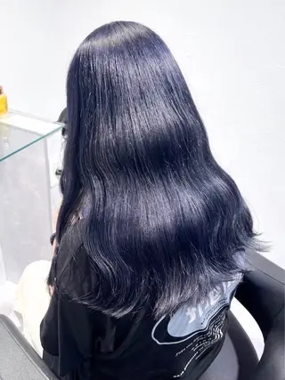 ロング カラー 大人っぽ艶暗髪レディ 🩶takuto🩶のヘアスタイル