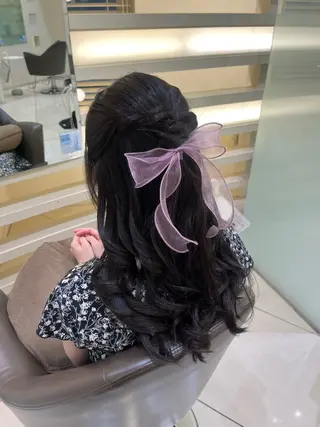 ロング 🫧オリーブカラー/ 酸性縮毛矯正銀座🫧のヘアスタイル