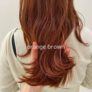 ロング カラー 古畑 愛美のヘアスタイル