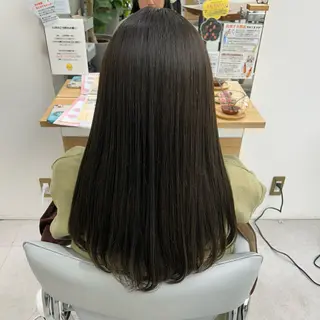 ロング カラー [透明感カラ ー🥣💕]高木愛理のヘアスタイル