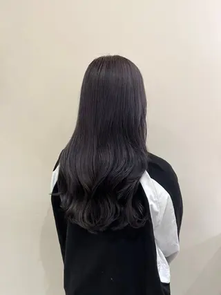 ロング 🫧オリーブカラー/ 酸性縮毛矯正銀座🫧のヘアスタイル