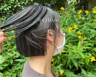 ミディアム カラー 韓・中華美女ヘア 🇰🇷×🇨🇳のヘアスタイル