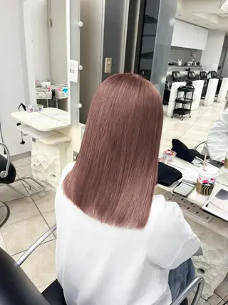 セミロング 韓国レイヤー×モテ髪 /MITSUKI🤍のヘアスタイル