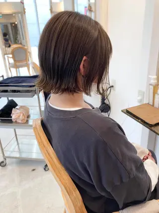 ショート カラー ボブ& 髪質改善FUMIYAのヘアスタイル