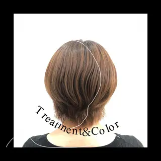 ショート 🌈ハイトーン/ ワタル🌈のヘアスタイル