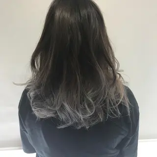 ロング 長谷川 誠志のヘアスタイル