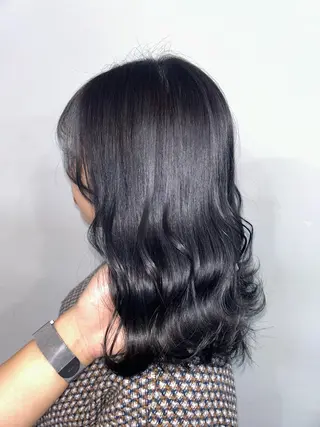 セミロング SOYON所属・艶髪✖️ハイトーン 🫧YURIA🫧のヘアスタイル