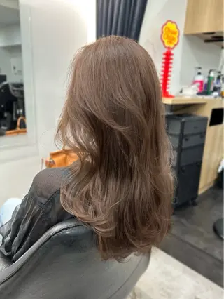 ロング カラー INTRO.by Fi-Ne所属・韓国ヘア 店長NEGIのヘアスタイル