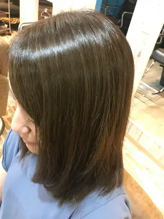 ミディアム カラー ✨【店長】Lily. 北千住Seina✨のヘアスタイル