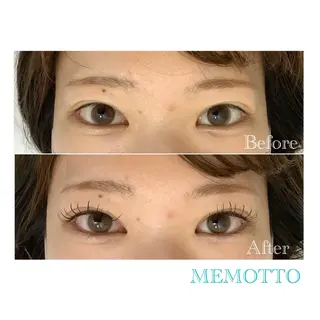 マツエク・マツパ MEMOTTO CHIHIROのマツエク・マツパデザイン