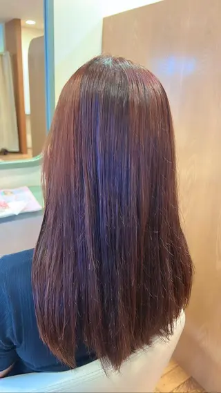 ロング 小島 千夏のヘアスタイル