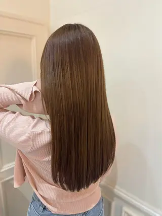 ロング カラー Salon de With 浅見友梨香のヘアスタイル