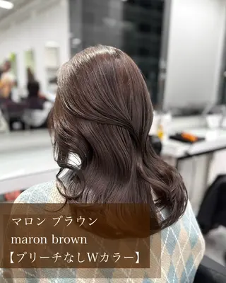 ロング カラー 韓国トレンドヘア🤍 Chima🤍のヘアスタイル