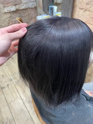 ミディアム カラー はらたくま / 髪質改善カラーのヘアスタイル