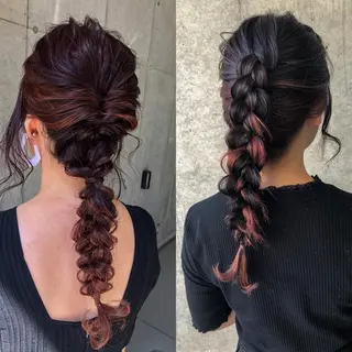 セミロング 立川、北口.ans 黒木 和大のヘアスタイル