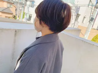 ショート カラー タカハシ ハヤトのヘアスタイル