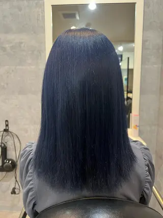 ミディアム 【DEST】 KAHOのヘアスタイル