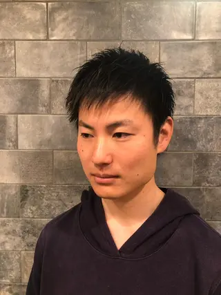 ショート メンズ 銀座マツナガ所属・立野 椋大のヘアスタイル