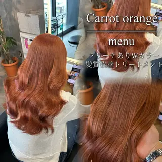 ロング カラー ブリーチなしの達人 🇰🇷KAITOのヘアスタイル
