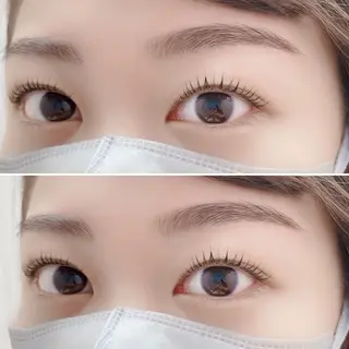 マツエク・マツパ アイブロウ スタジオAZ所属・jasmine yamashitaのマツエク・マツパデザイン