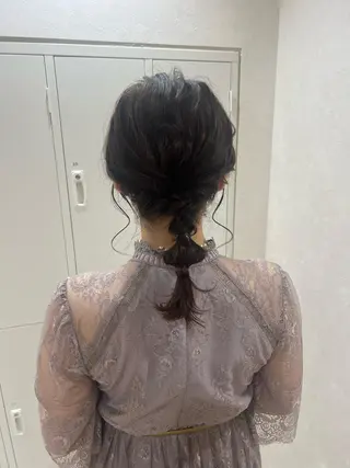 ミディアム mina .のヘアスタイル