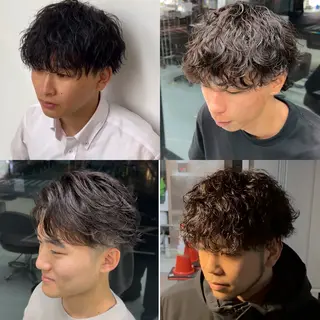 パーマ メンズ 小芝/メンズパーマ /レイヤーカット✂️のヘアスタイル