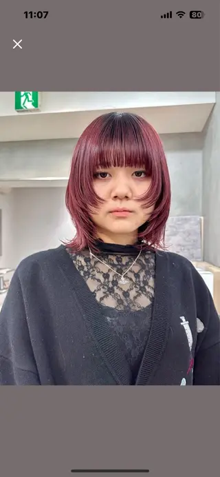 ミディアム vain　渋谷【ヴェイン シブヤ】所属・Rio / 縮毛矯正🍒のヘアスタイル