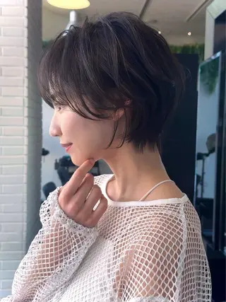 ショート パーマ ショートの匠 ✂️心斎橋・みねのヘアスタイル