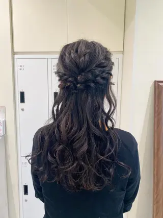 ヘアアレンジ 暖色カラー /ヘアアレンジ/花鈴のヘアスタイル