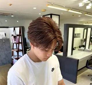 ショート カラー ヘアアレンジ メンズ 山田 昂太のヘアスタイル