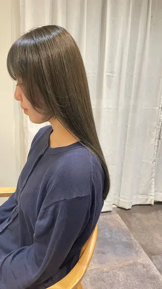 ロング カラー 鎌田卓也/髪質改善 /透明感カラーのヘアスタイル