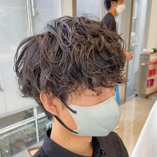 パーマ メンズ メンズ縮毛矯正 ♠️店長下平隼人のヘアスタイル