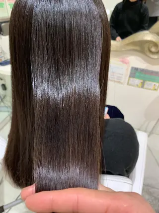 ロング 松吉 純平のヘアスタイル