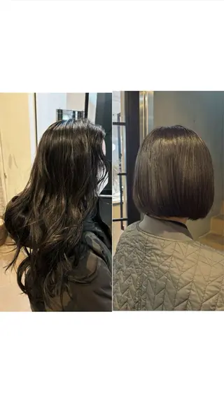 カラー 透明感カラーと映画 美容師/yujiのヘアスタイル