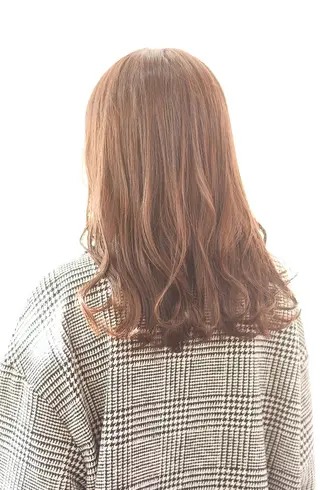 セミロング 韓国ヘア🇰🇷 Misuzuのヘアスタイル