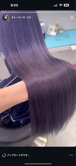 ロング ヘアアレンジ 赤み消しブラウン プロ🐿けんご🐿のヘアスタイル