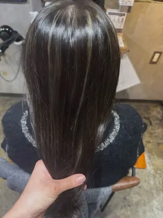 ロング カラー クキノケイカ /暖色カラーのヘアスタイル
