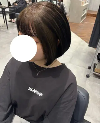 ショート カラー ヘアアレンジ kei/透明感カラー /ベージュ/レイヤーのヘアスタイル