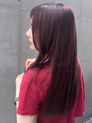 ロング 縮毛矯正/ネイル 🌻ひまわり🌻のヘアスタイル