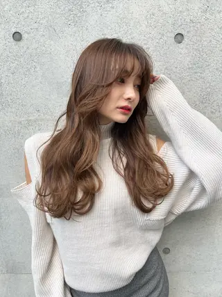 カラー chocolat.NAMBA所属・🎀 MIYUKIのヘアスタイル