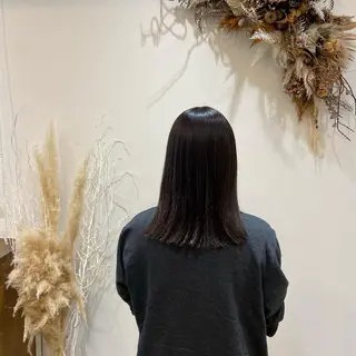 セミロング 松本 玲菜のヘアスタイル