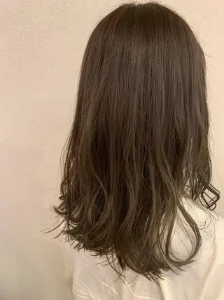 ロング カラー 髪質改善ストレート/ 東徳嶺 みくのヘアスタイル